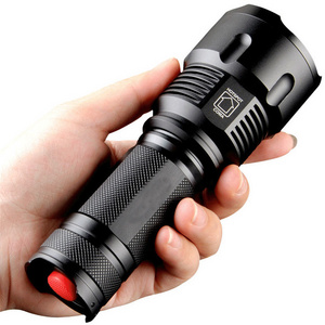 Most powerful Tactical XML T6 LED flashlight 26650 Rechargeable Self defence hunting led torch flashlight