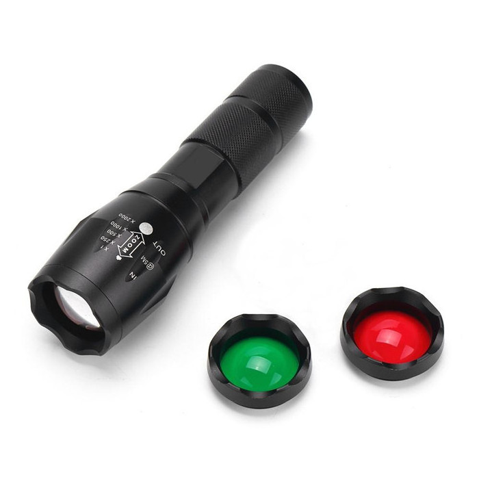 Portable 18650 Battery Handheld magnetic T6 LED Flashlight Waterproof Aluminium Zoomable Tactical LED Torch Light