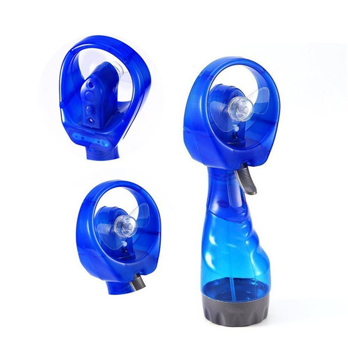 Summer Outdoor Cooling Misting Spray Bottle Fan Personal Portable Handheld Water Spray cool fan for travel