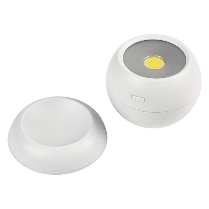 Battery Powered COB Night light 360 Degree Rotation Magnetic COB Cabinet Led Light For Night Emergency bedroom