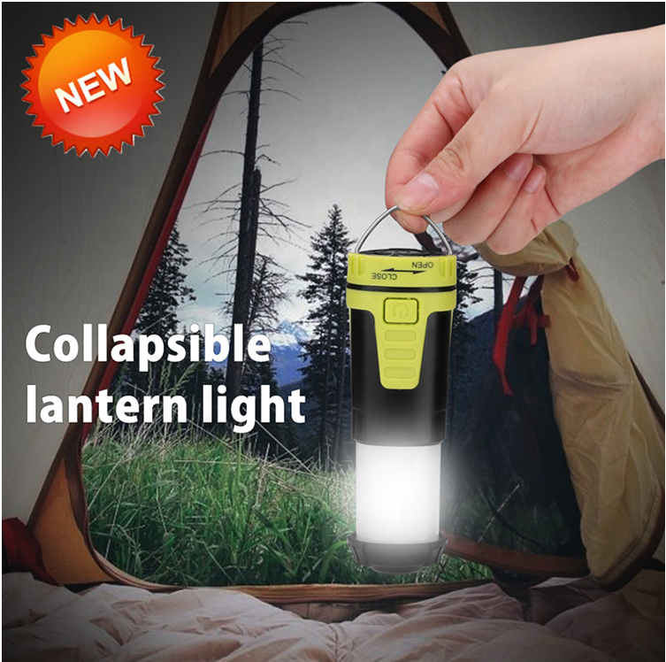 ITEM ZF6896-3AAA folding led camping lantern