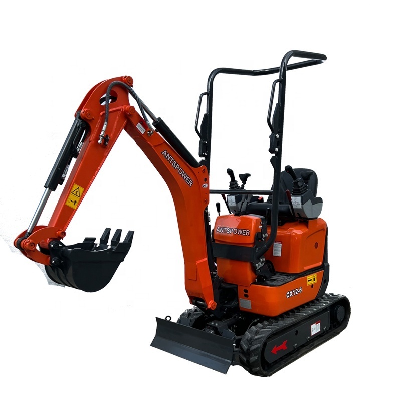 Chuangxin CX12-6 New Rhinoceros mini crawler excavator prices 1 ton small digger micro automatic mini excavadora