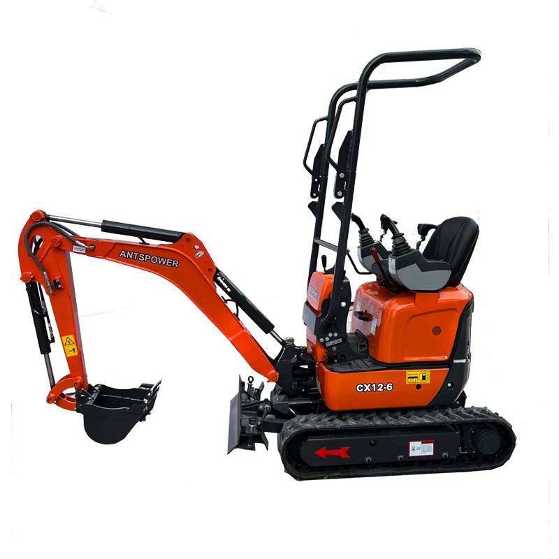 Chuangxin CX12-6 New Rhinoceros mini crawler excavator prices 1 ton small digger micro automatic mini excavadora