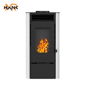 QM1001A Indoor heater custom design Pellet Stove Insert Decorative Remote Control Wood Pellet Electric Fireplace