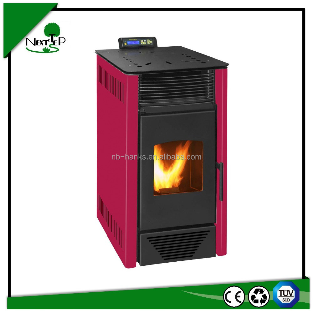 indour using best-selling wood pellet stove heater with remote control