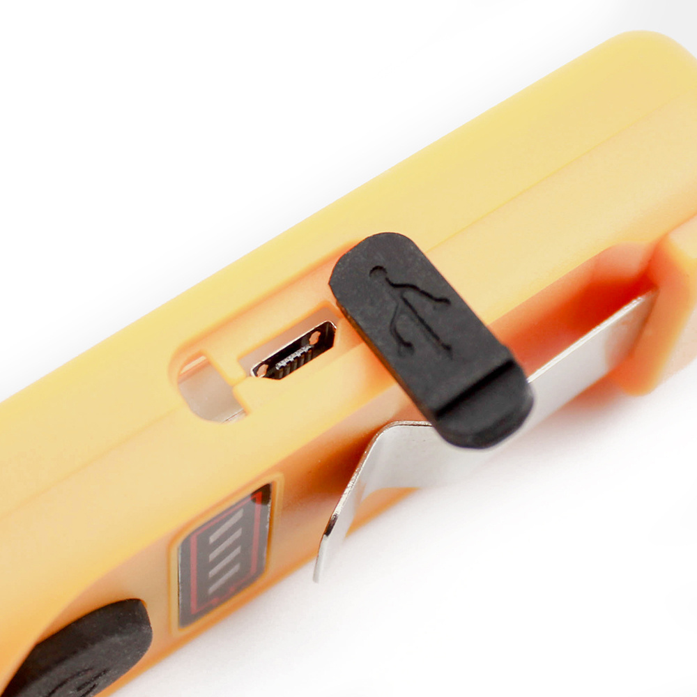 micro rechargeable small penlight with clip 3w cob plastic portable mini torchlight pen flashlight