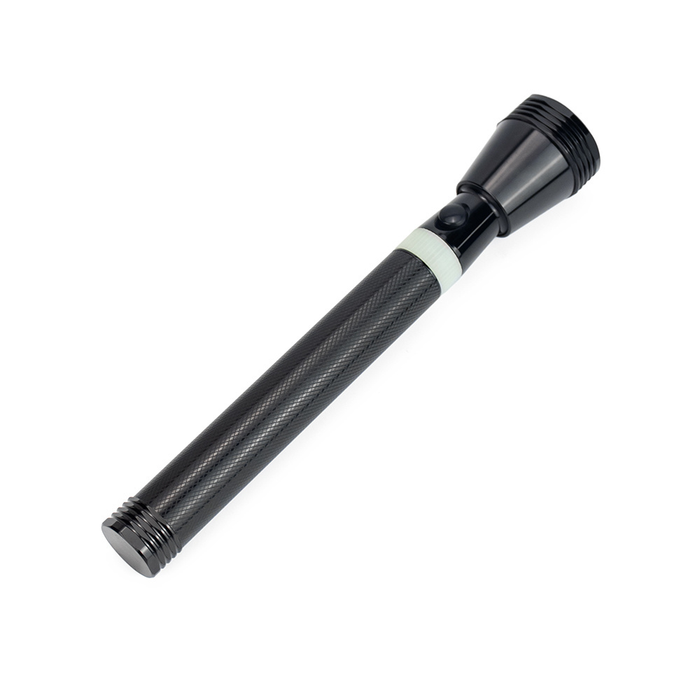 long-range flashlights powerful Mid button black color custom logo pack unit led flashlight torch