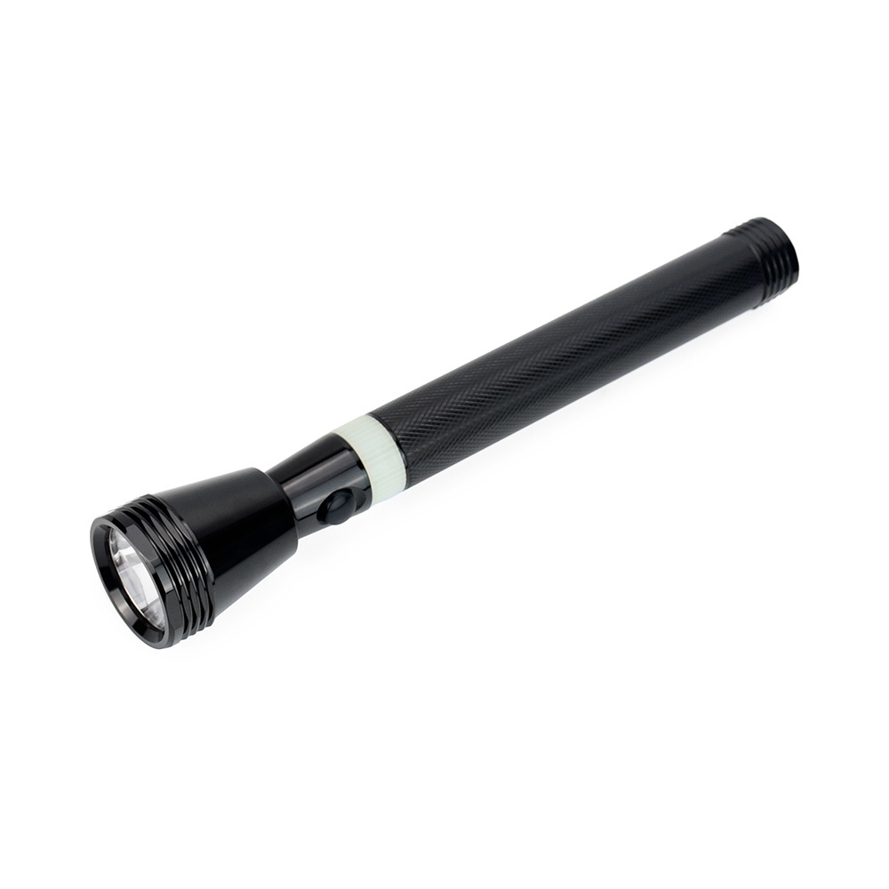 long-range flashlights powerful Mid button black color custom logo pack unit led flashlight torch