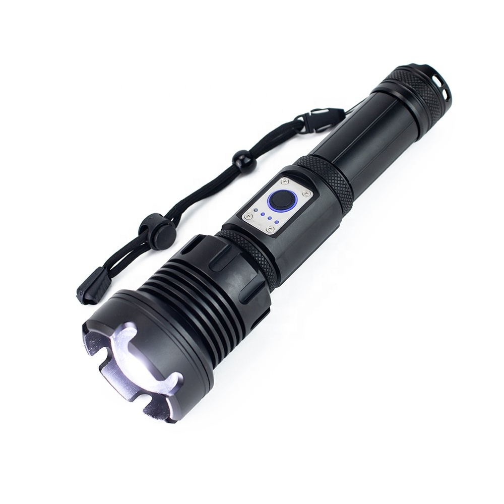 10W 1500lm high power camping light P360 zoom SOS outdoor hiking powerful led torch flashlight