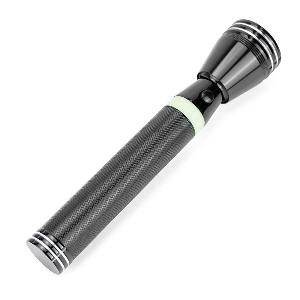 High Power Outdoor Tactical Waterproof Torchlight D Cell Rechargeable Handheld LED Flashlight