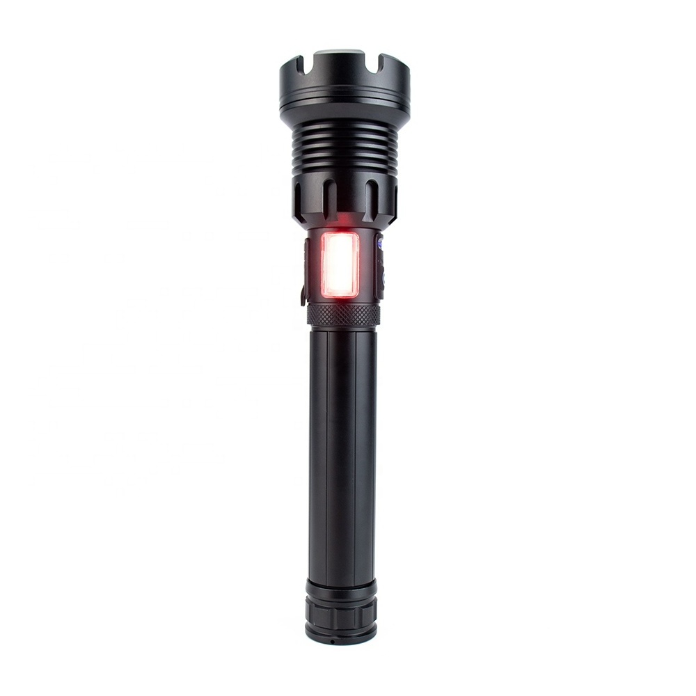 Powerful 1200LM EDC torch light with power bank outdoor hunting camping flashlight