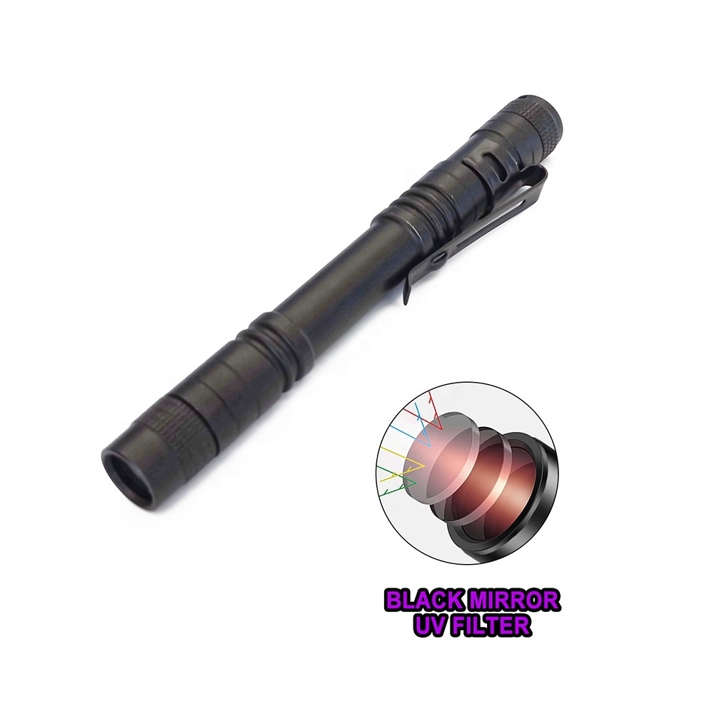 Ultraviolet money detector flashlight UV 395nm detection penlight lamp fluorescence test torch