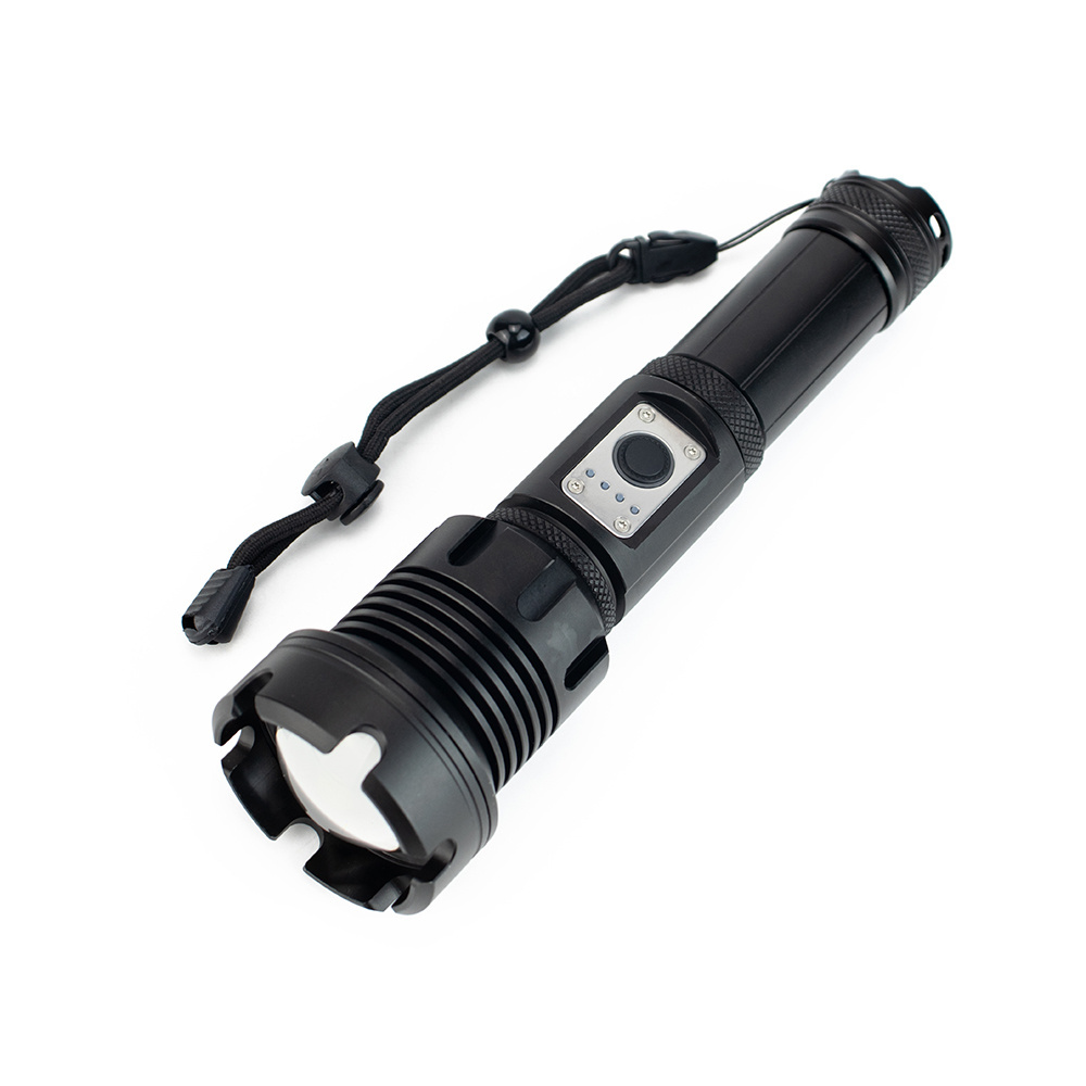 1500 lumens super brightness aluminum led torch rechargeable zoom P360 led flashlight