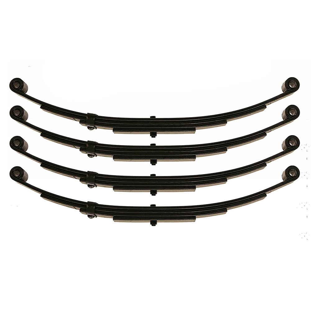 3500lb Tandem Trailer Axle Suspension Kit 1750lb Leaf Springs & Hanger Kit