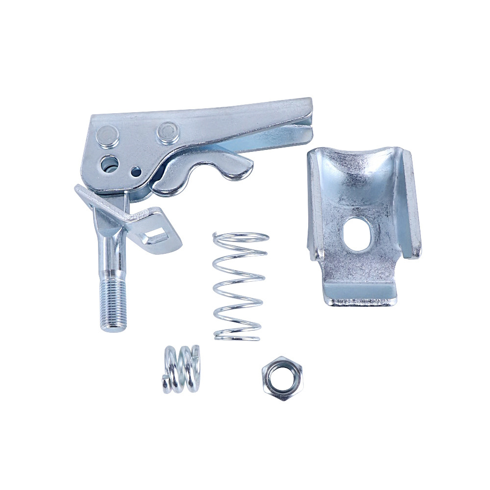 Trailer Accessories Coupler Handle Weld on Tongue Adapter Accepts a Safty Pin or Coupler Lock