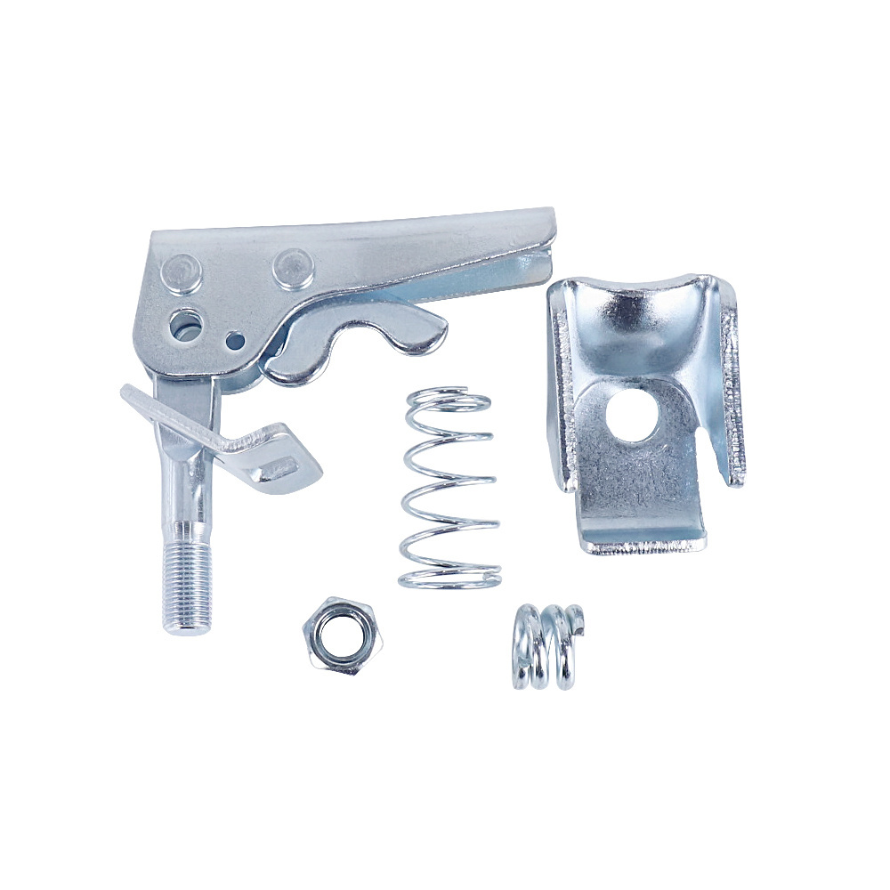 Trailer Accessories Coupler Handle Weld on Tongue Adapter Accepts a Safty Pin or Coupler Lock