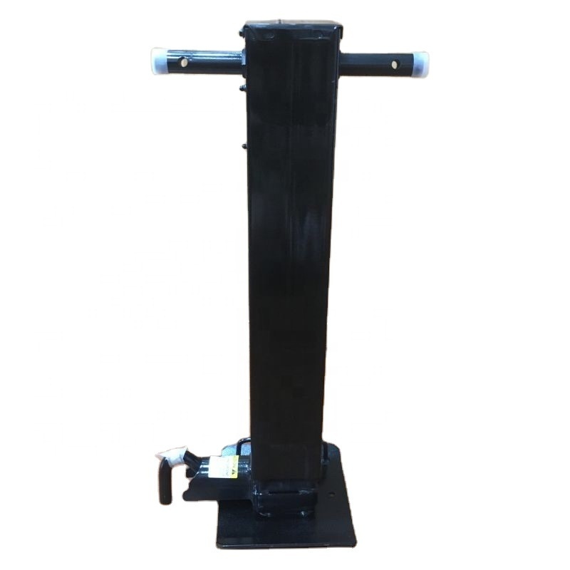 12000 lb  Square heavy duty trailer jack  with spring return trailer support jack legs