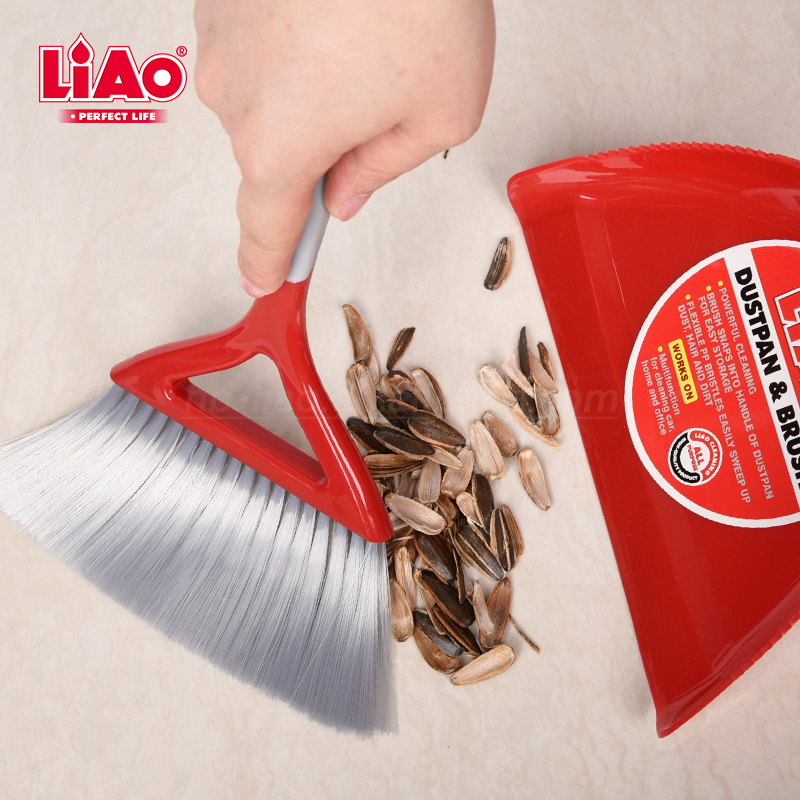 LiAo computer keyboard mini broom sweeping kit small dustpan and brush set for cervical cleaning