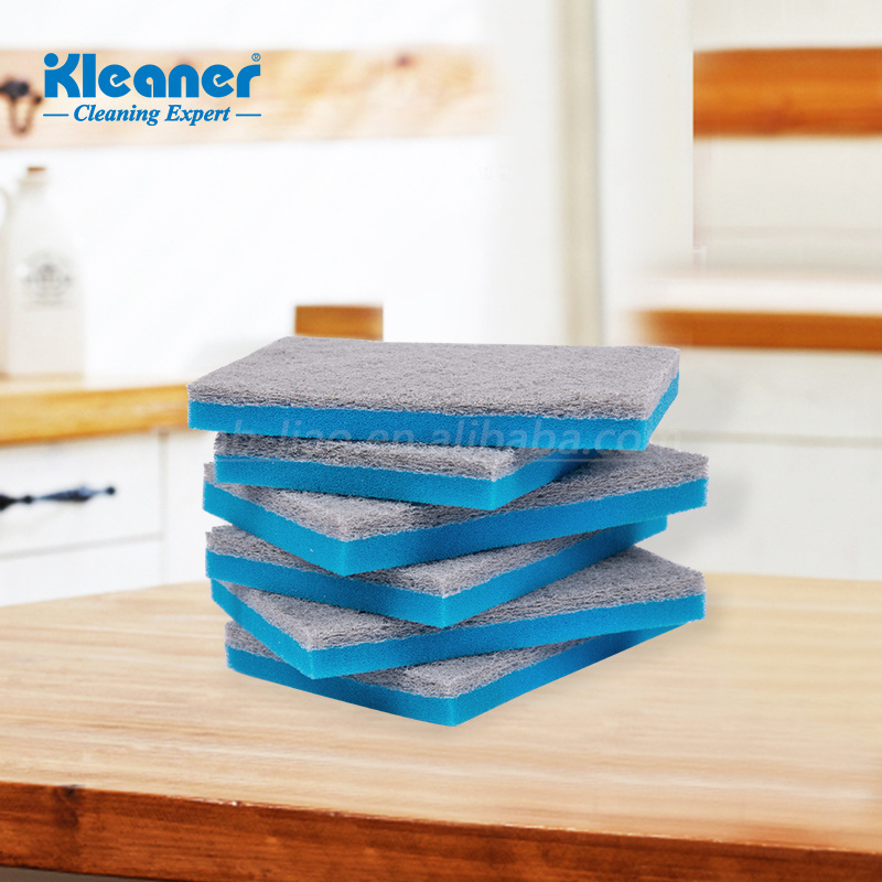 Kleaner compressed cellulose dish cleaning sponge pad  for household