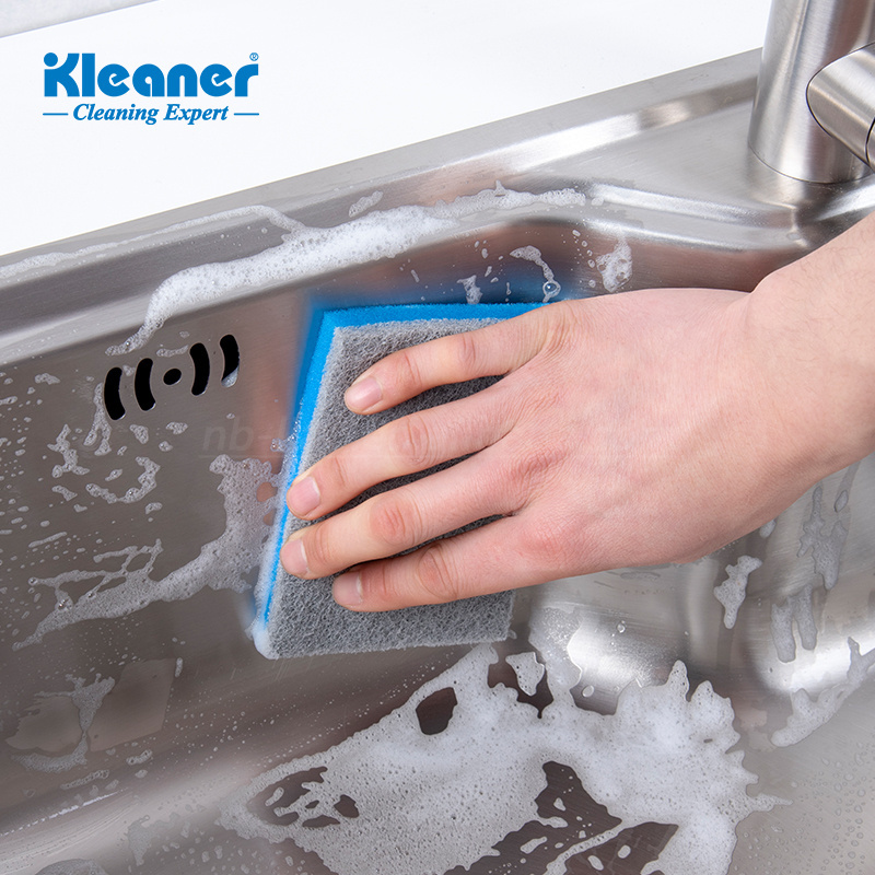 Kleaner compressed cellulose dish cleaning sponge pad  for household