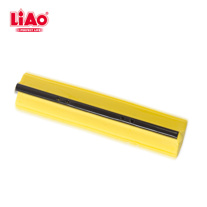 LiAo 27cm replaceable yellow pva sponge floor mop roller head refill