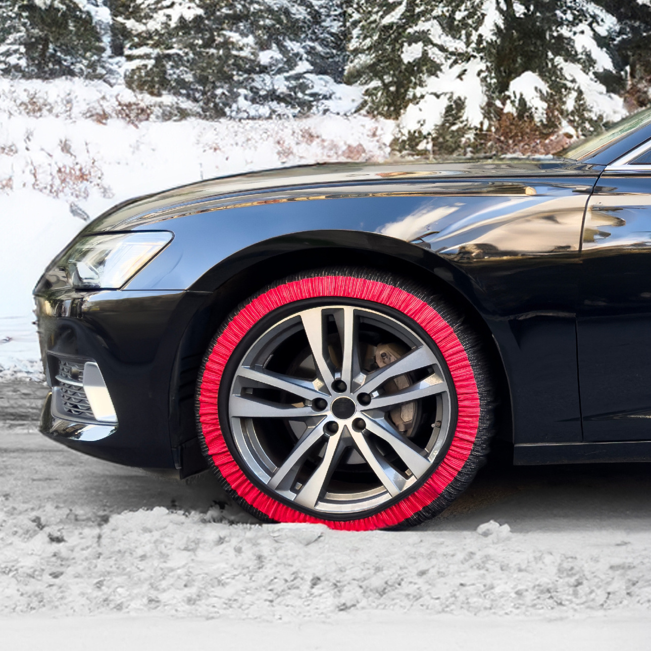 Auto Sock Tire Anti-slip Car Cover Snow Textile Snow Chains Safety Tire Snow Socks for Car