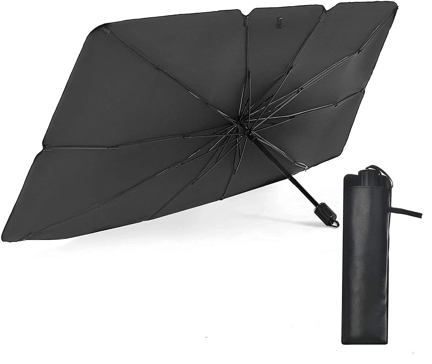 Car Decorative Umbrella Sunshade  Car Auto Side Windshield Sun Shade Windows Sunshades Cover