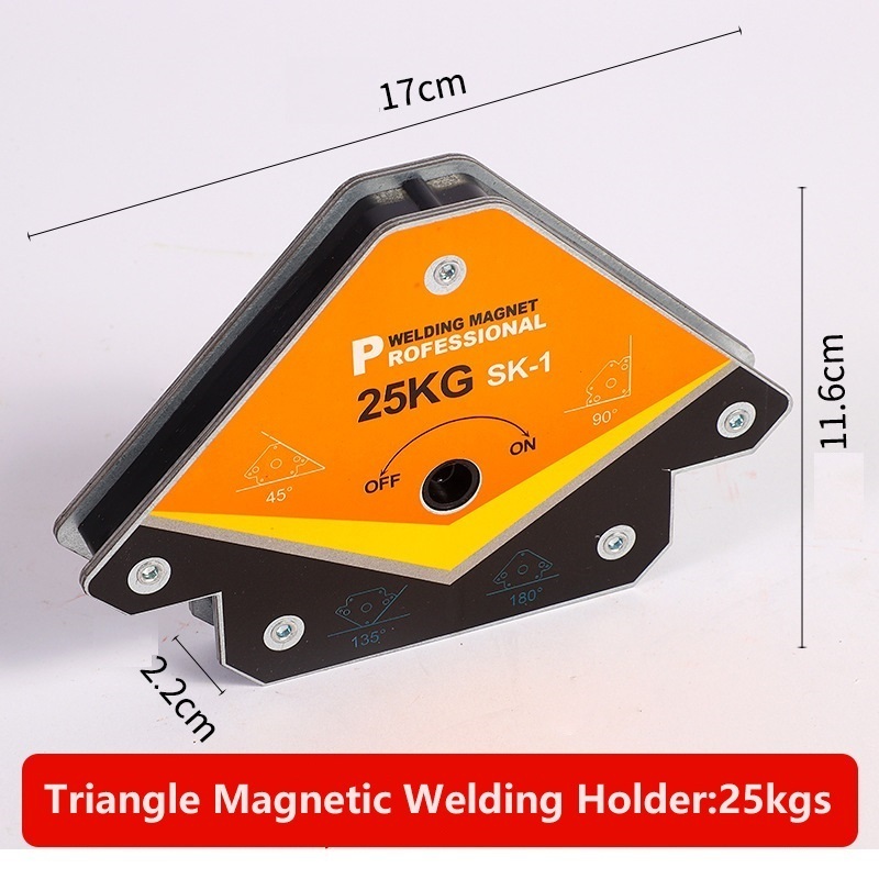 Magnets for welding Angle Magnetic Welding Ground Clamp Arrow Holder  Set With On/Off  Switch