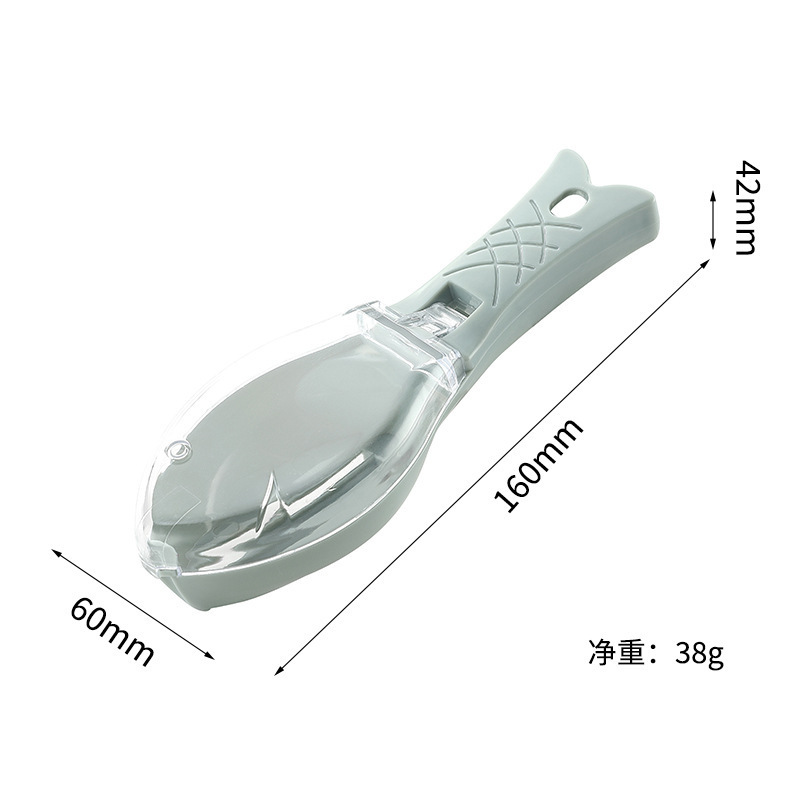 New Arrival Kitchen Cleaning Tool Fast Remove Fish Skin Graters Cleaning Scraper Fish knife Cleaning Peeler Scaler Scraper