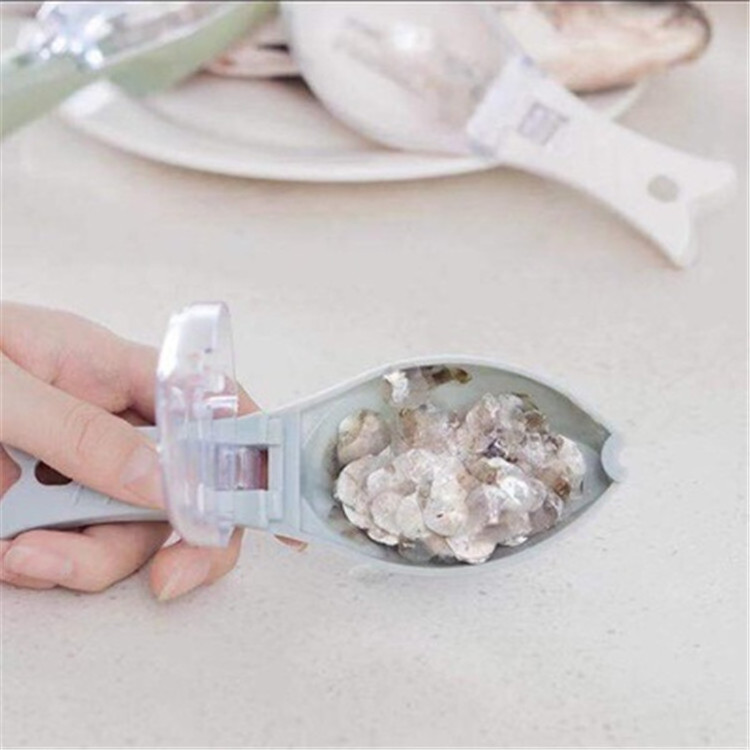 New Arrival Kitchen Cleaning Tool Fast Remove Fish Skin Graters Cleaning Scraper Fish knife Cleaning Peeler Scaler Scraper