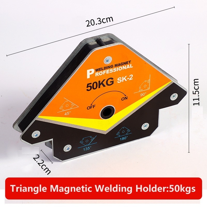 Magnets for welding Angle Magnetic Welding Ground Clamp Arrow Holder  Set With On/Off  Switch