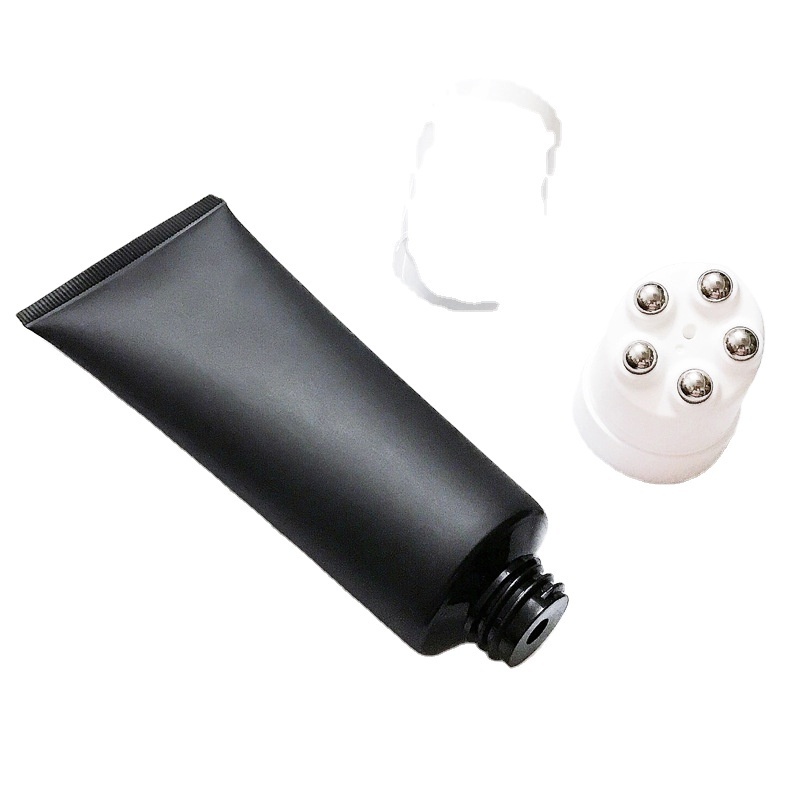 100g Massage slimming 5 roller ball cosmetic plastic Eye cream Soft Hose Containers Squeeze tube