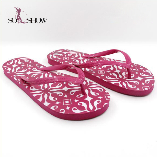 Wholesale cheap PE one dollar flip flops sandal summer flip flop for sale