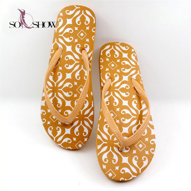 Wholesale cheap PE one dollar flip flops sandal summer flip flop for sale