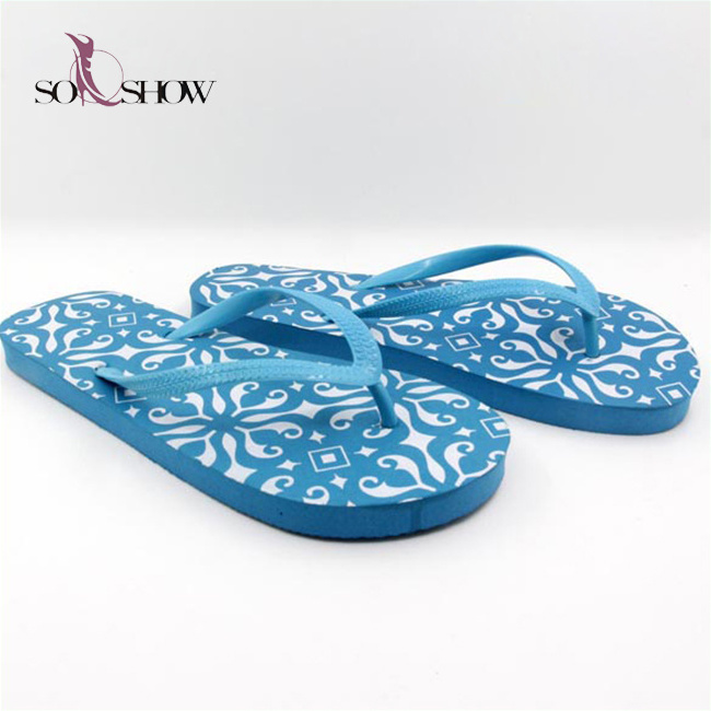 Wholesale cheap PE one dollar flip flops sandal summer flip flop for sale