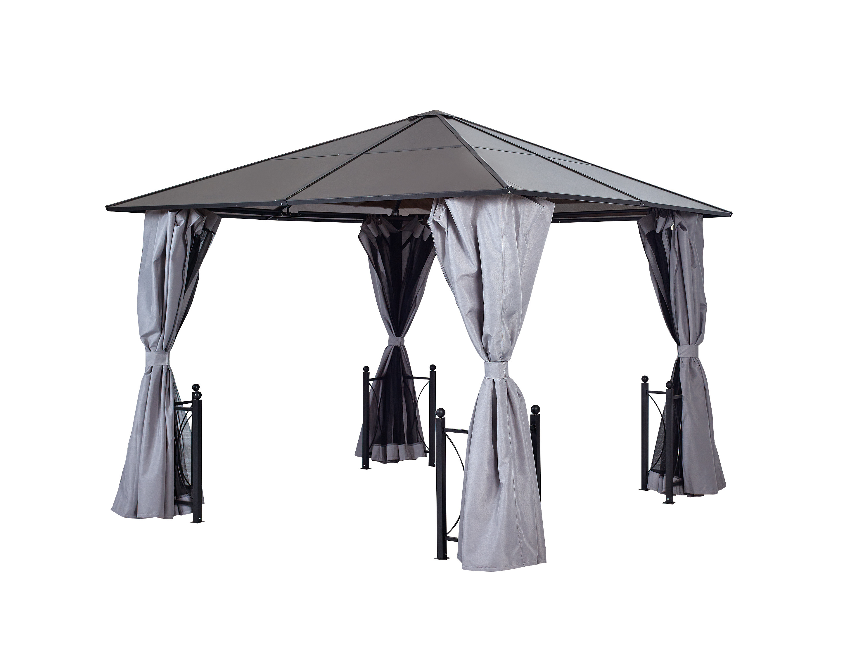 Customized Aluminum Manufacture Big Size Outdoor BBQ Garden Gazebos Tent