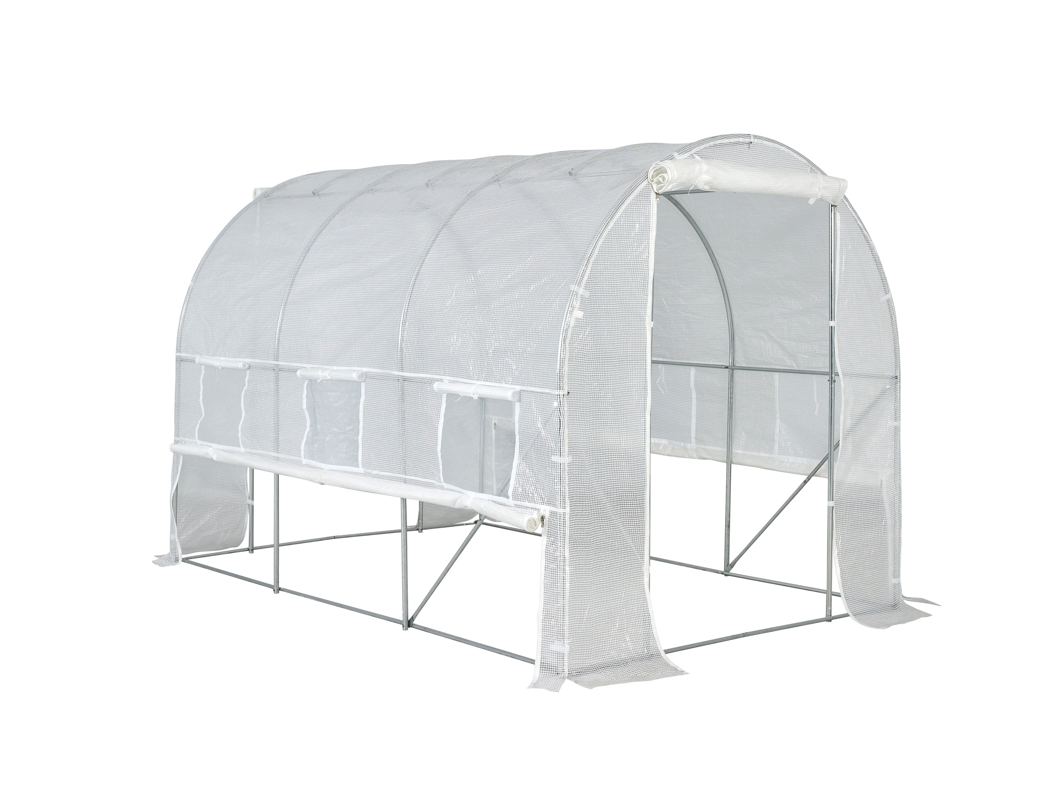 Polycarbonate Two Wall Plastic Garden Greenhouses PC Sheet Cover Greenhouse Vegetables Growing Greenhouse For Flower Gardenhouse