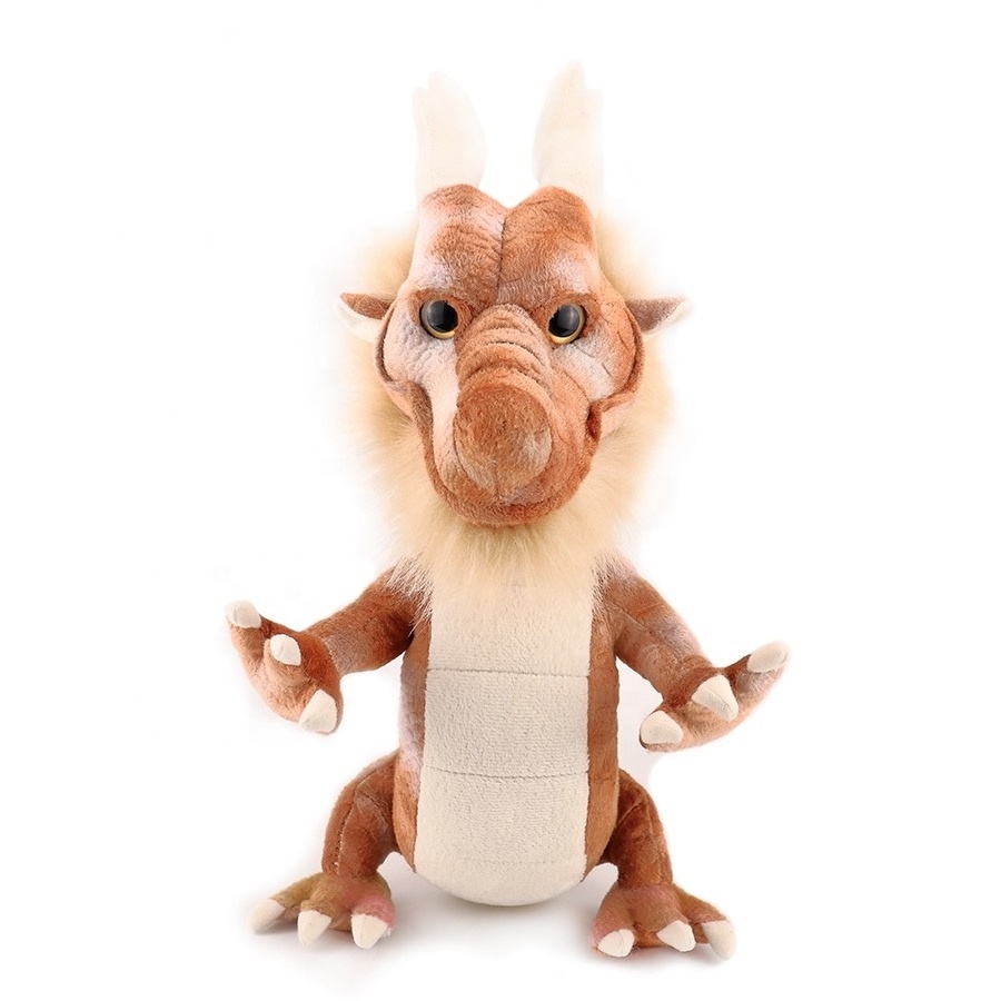 2024 Oem Manufacturer wholesale Cartoon Zodiac Chinese New Year of Dragon Mascot Soft stuffed Animal Plush Toy for Festival gift