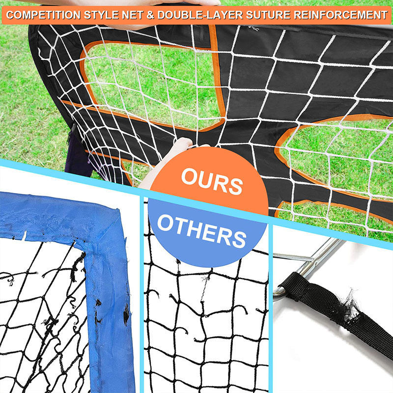 wholesale post portable foldable football accessories soccer ball Nets training equipment balls door pop up goal