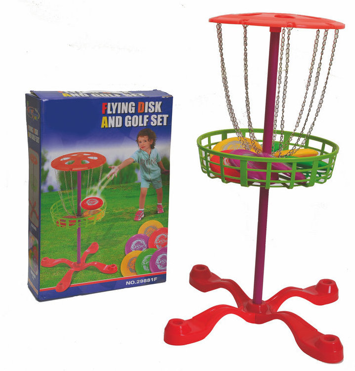 indoor outdoor game Backyard Golf Targets Flying Disc Golf Basket For Kids