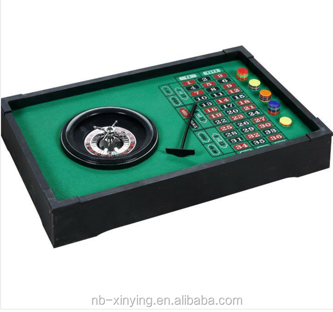 Hot Selling Indoor Mini Roulette Table Game Set for kids and adults