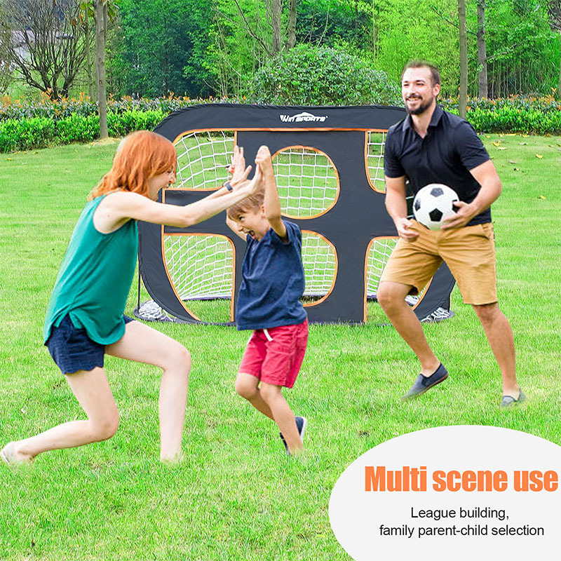 wholesale post portable foldable football accessories soccer ball Nets training equipment balls door pop up goal