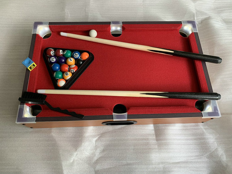 wholesale custom snooker Billiard tables Game Pool Table For kids and adults Snooker & Billiard Tables With LED Light