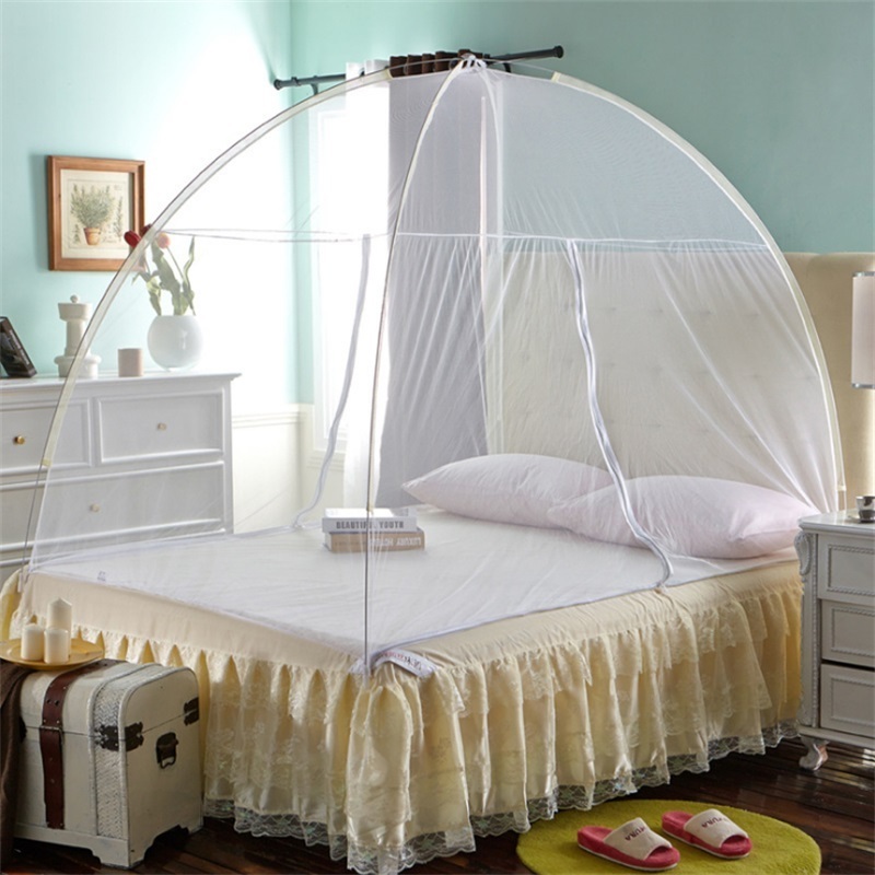 Hot sale foldable double bed mosquito net