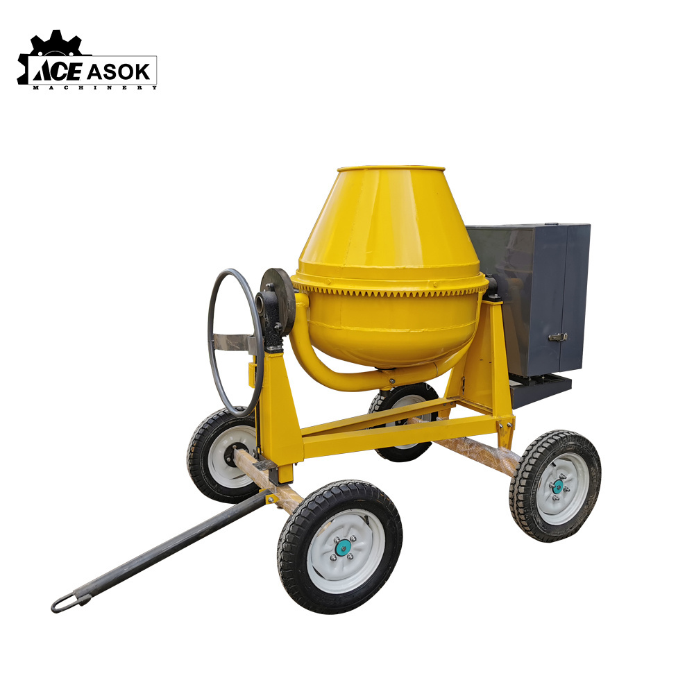 3 Yard Capacity and the Difference Between Concrete Mixer and Cement Mixer