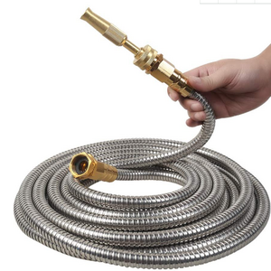 304 stainless steel water hose inner hose PVC and color box and portable hose reel