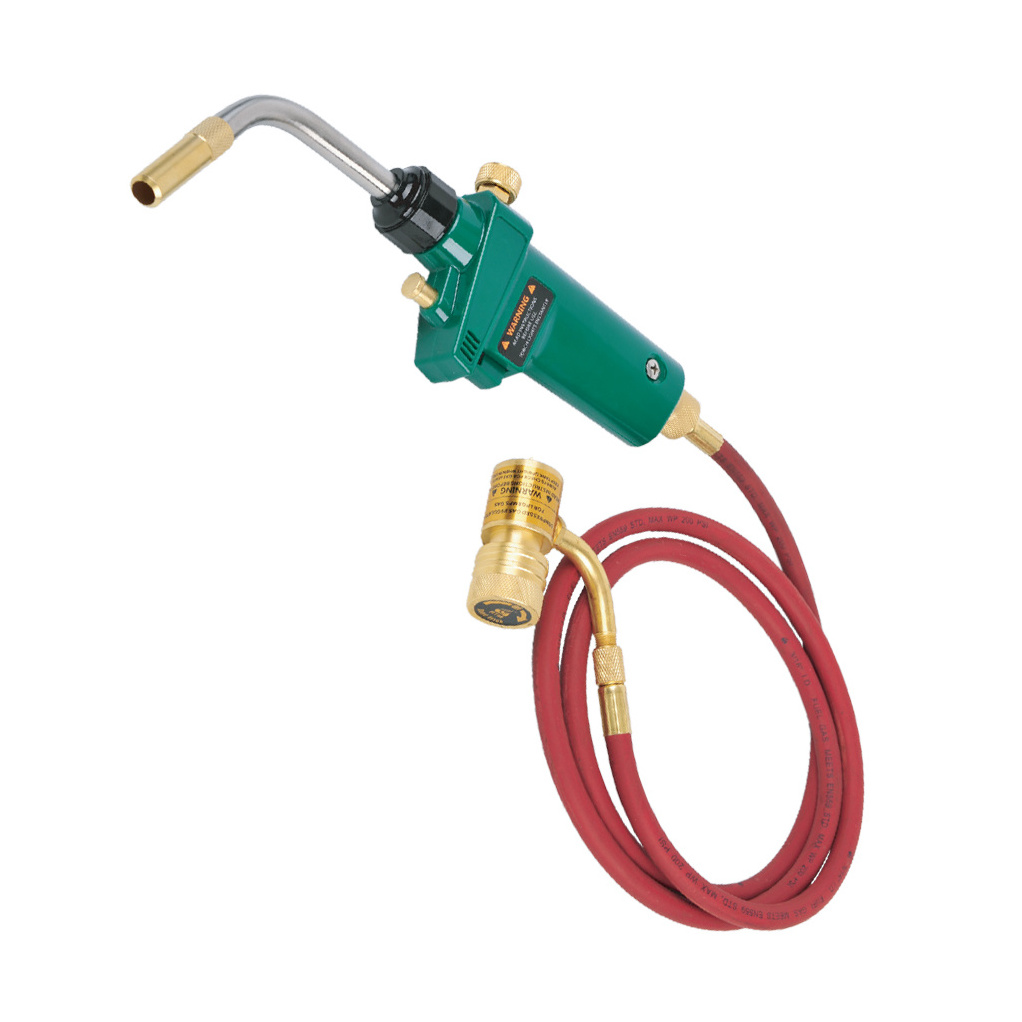 Mapp/Propane gas torch trigger start mapp gas torch with brass steel nozzles and 1m hose