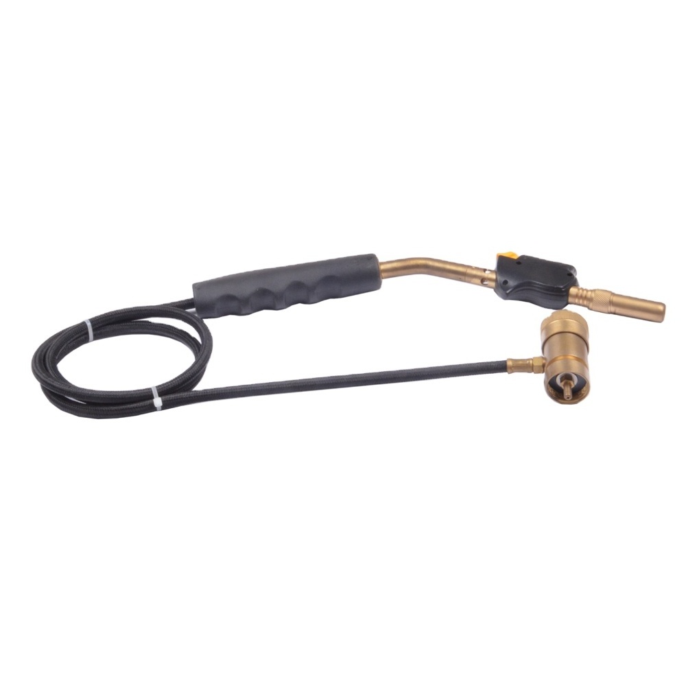 Top quality China factory direct sale propane plumbing torch with long hose for welding usage