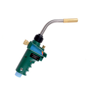 Mapp/Propane gas torch trigger start mapp gas torch with brass steel nozzles plastic handle