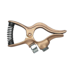 G Ground Welding Earth Clamp 0.75kg Full Cooper 400A High Standard Solid Brass Earth Clamp for Industrial use welding